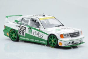 Mercedes 190E 2.5-16 W201 EVO 2 Debis #88 B. Schneider Team Zackspeed DTM 1991 Minichamps 1:18 155913688 Metall – Bild 4 von 6