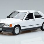 Mercedes 190 E W201 Weiss Norev 1:18 183820 Metall