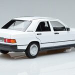 Mercedes 190 E W201 Weiss Norev 1:18 183820 Metall - image 3 of 7
