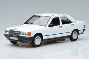 Mercedes 190 E W201 Weiss Norev 1:18 183820 Metall