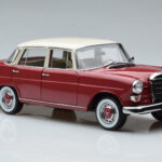 Mercedes 200 W110 Rot Norev 1:18 - image 6 of 7