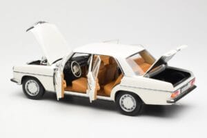Mercedes 200 W115 Weiss Norev 1:18 183770 Metall – Bild 5 von 8