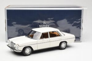Mercedes 200 W115 Weiss Norev 1:18 183770 Metall – Bild 8 von 8