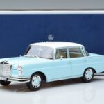 Mercedes 220 S W111 Blau Norev 1:18 183920 Metall - image 7 of 7