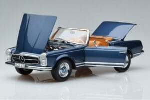 Mercedes 230 SL W113 Pagoda Blau Limitierte Auflage Norev 1:18 183767 Metall – Bild 2 von 8