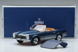 Mercedes 230 SL W113 Pagoda Blau Limitierte Auflage Norev 1:18 183767 Metall – Bild 8 von 8