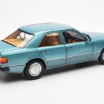 Mercedes 230E W124 Beryl Metallic Händler Edition Norev 1:18 - image 3 of 8