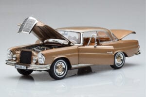 Mercedes 250 SE Coupe W111 Gold Metallic Norev 1:18 183759 Metall – Bild 2 von 7