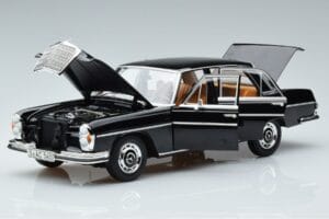 Mercedes 280 SE W108 Schwarz Norev 1:18 183762 Metall – Bild 2 von 7
