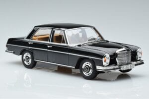 Mercedes 280 SE W108 Schwarz Norev 1:18 183762 Metall – Bild 5 von 7