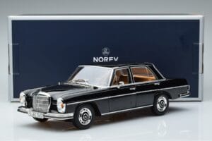 Mercedes 280 SE W108 Schwarz Norev 1:18 183762 Metall – Bild 7 von 7