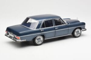 Mercedes 280 SE W108 Dunkelblau Metallic Norev 1:18 183534 Metall – Bild 3 von 8