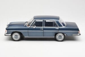Mercedes 280 SE W108 Dunkelblau Metallic Norev 1:18 183534 Metall – Bild 4 von 8