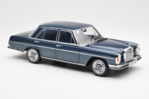 Mercedes 280 SE W108 Dunkelblau Metallic Norev 1:18 183534 Metall – Bild 6 von 8