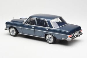 Mercedes 280 SE W108 Dunkelblau Metallic Norev 1:18 183534 Metall – Bild 7 von 8