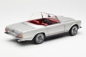 Mercedes 280 SL W113 Pagode Silber Schuco 1:18 450035000 Metall – Bild 3 von 8