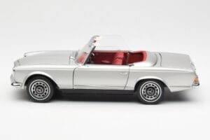 Mercedes 280 SL W113 Pagode Silber Schuco 1:18 450035000 Metall – Bild 4 von 8