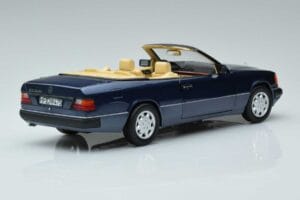 Mercedes 300 CE-24 A124 Cabriolet Nautical Blau Limitierte Auflage Norev 1:18 183879 Metall – Bild 3 von 7