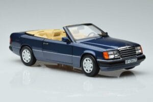 Mercedes 300 CE-24 A124 Cabriolet Nautical Blau Limitierte Auflage Norev 1:18 183879 Metall – Bild 5 von 7