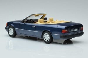 Mercedes 300 CE-24 A124 Cabriolet Nautical Blau Limitierte Auflage Norev 1:18 183879 Metall – Bild 6 von 7