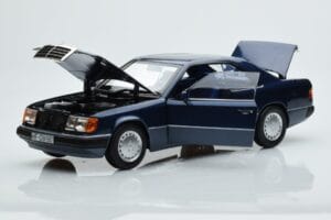 Mercedes 300 CE-24 C124 Coupe Nautical Blau Limitierte Auflage Norev 1:18 183882 Metall – Bild 2 von 7