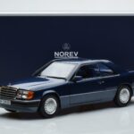 Mercedes 300 CE-24 C124 Coupe Nautical Blau Limitierte Auflage Norev 1:18 183882 Metall - image 7 of 7