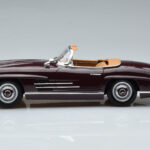 Mercedes 300 SL W198 Roadster Rot Norev 1:18 - image 5 of 8