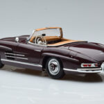Mercedes 300 SL W198 Roadster Rot Norev 1:18 - image 7 of 8