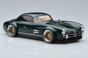 Mercedes 300 SL Speedster Hard Top By S-Klub Grün GT Spirit 1:18 GT872 Resin – Bild 4 von 6