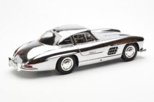 Mercedes 300 SL W198 Chrom Minichamps 1:18 B66040645 Metall – Bild 3 von 8