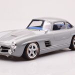 Mercedes 300 SL W198 Gullwing By S-Klub Grau GT Spirit 1:18
