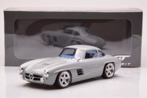 Mercedes 300 SL W198 Gullwing By S-Klub Grau GT Spirit 1:18 GT418 Resin – Bild 6 von 6