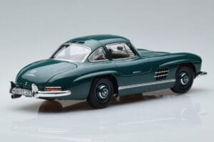 Mercedes 300 SL W198 Gullwing Grün Norev 1:18 183851 Metall – Bild 3 von 7