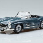 Mercedes 300 SL W198 Roadster Blau Norev 1:18