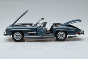 Mercedes 300 SL W198 Roadster Blau Norev 1:18 B66040668 Metall – Bild 4 von 9