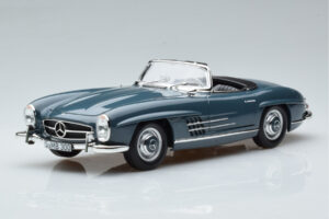 Mercedes 300 SL W198 Roadster Blau Norev 1:18
