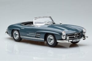 Mercedes 300 SL W198 Roadster Blau Norev 1:18 B66040668 Metall – Bild 7 von 9