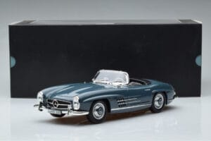 Mercedes 300 SL W198 Roadster Blau Norev 1:18 B66040668 Metall – Bild 9 von 9