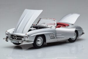 Mercedes 300 SL W198 Roadster Norev 1:18 183890 Metall – Bild 2 von 10