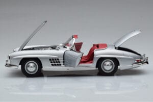 Mercedes 300 SL W198 Roadster Norev 1:18 183890 Metall – Bild 5 von 10