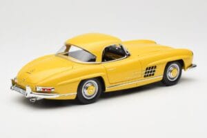 Mercedes 300 SL W198 Roadster Gelb Norev 1:18 B66040669 Metall – Bild 3 von 8