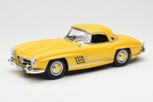 Mercedes 300 SL W198 Roadster Gelb Norev 1:18