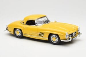 Mercedes 300 SL W198 Roadster Gelb Norev 1:18 B66040669 Metall – Bild 6 von 8