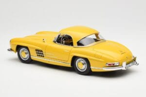 Mercedes 300 SL W198 Roadster Gelb Norev 1:18 B66040669 Metall – Bild 7 von 8