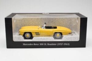 Mercedes 300 SL W198 Roadster Gelb Norev 1:18 B66040669 Metall – Bild 8 von 8