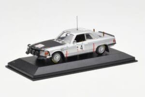 Mercedes 450 SLC 5.0 #4 B. Waldegaard / H. Thorszelius Rally du Bandama 1979 Minichamps 1:43 430793994 Metall – Bild 2 von 4