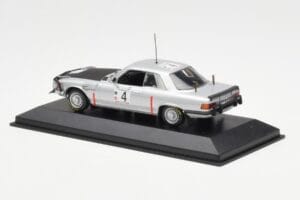 Mercedes 450 SLC 5.0 #4 B. Waldegaard / H. Thorszelius Rally du Bandama 1979 Minichamps 1:43 430793994 Metall – Bild 3 von 4