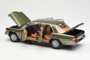Mercedes 450SEL 6.9 W116 Grün Metallic Norev 1:18 183455 Metall – Bild 5 von 8