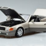 Mercedes 500 SL R129 Smoke Silber Norev 1:18 183719 Metall - image 2 of 7