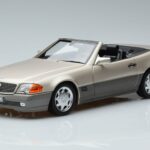 Mercedes 500 SL R129 Smoke Silber Norev 1:18 183719 Metall